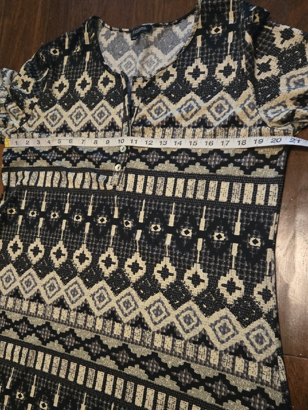stylish Notations Top - Picture 8 of 10